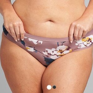 Floral thong